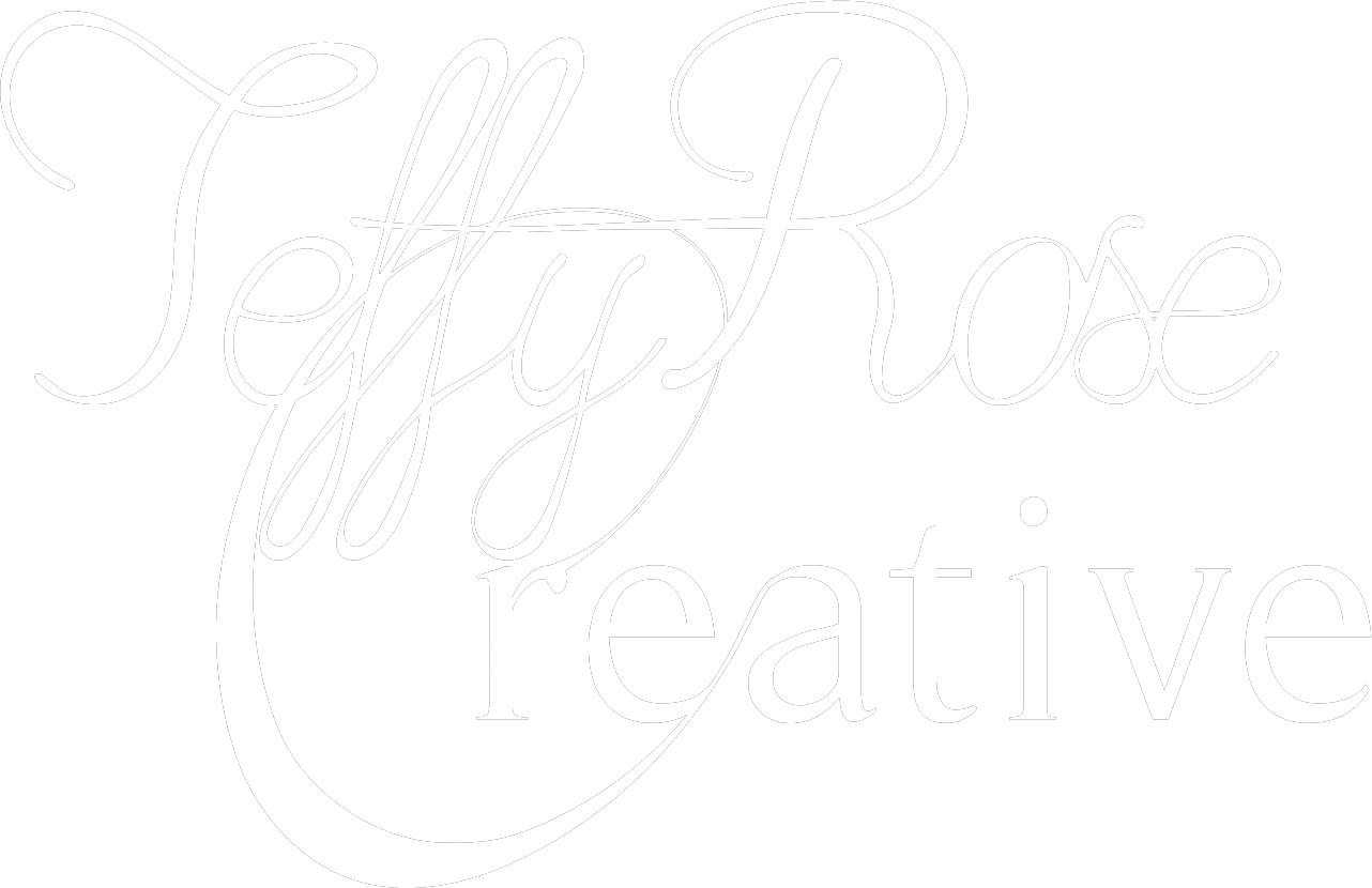 TeffyRose Creative logo white